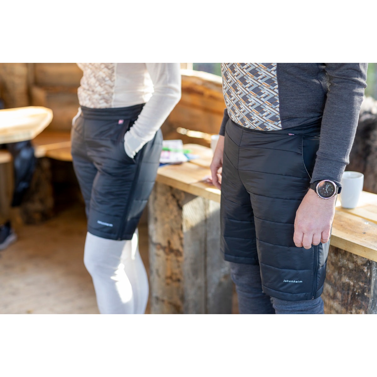 Vetledalen Vattert Shorts Dame Caviar