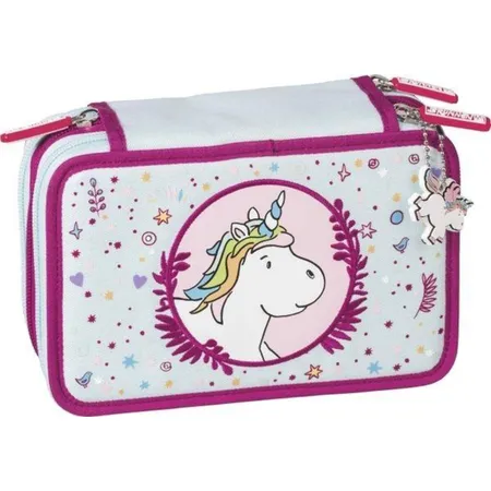 BRUNNEN Federtasche Einhorn Fantasy 3stöckig