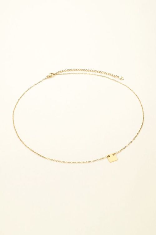 Ketting met vierkantje