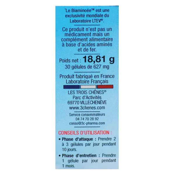 3C Pharma Astheplex 30 cápsulas