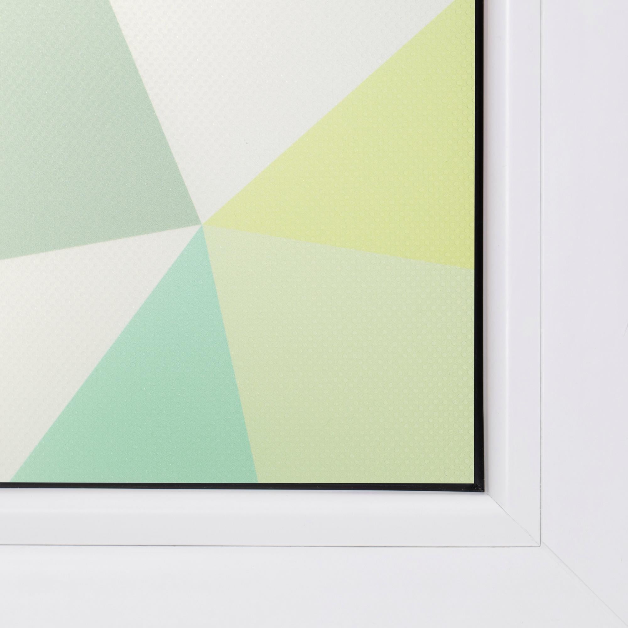 LICHTBLICK ORIGINAL Fensterfolie »Pattern Dreiecke« 1 Stk. blickdicht strukturiert Klebepunkte
