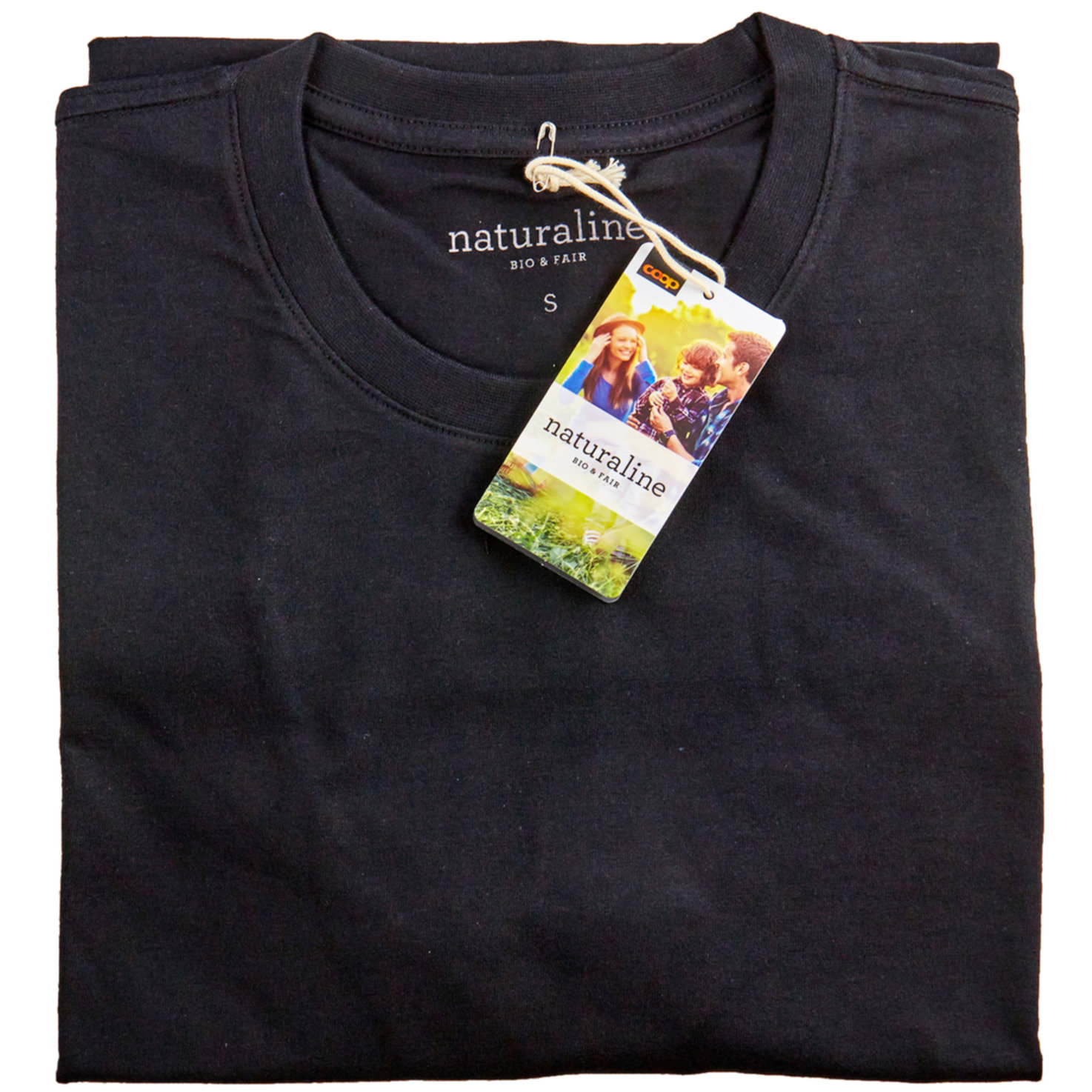Naturaline Herren T-Shirt Kurzarm schwarz S