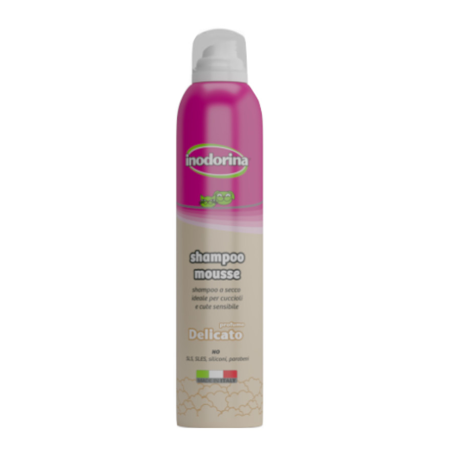 Shampoo a seco Inodorina para cães