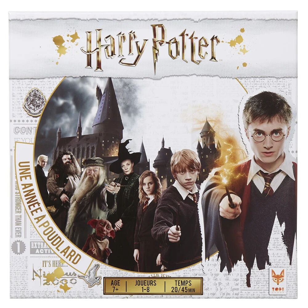 Jeu de société Harry Potter Une année à Poudlard
