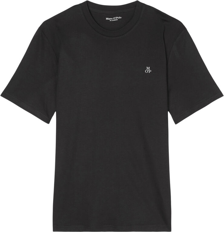 Marc O’Polo T-shirt, short sleeve, logo print Black
