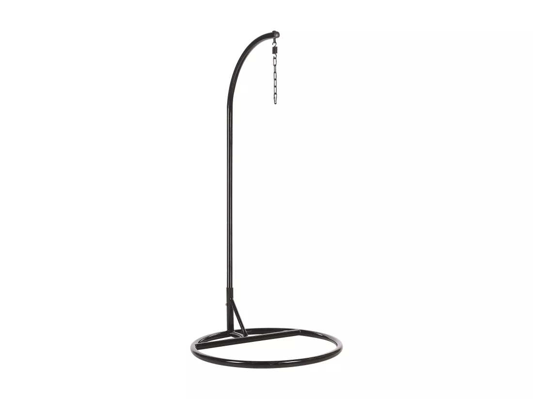 Support pour fauteuil suspendu STAN Métal Noir