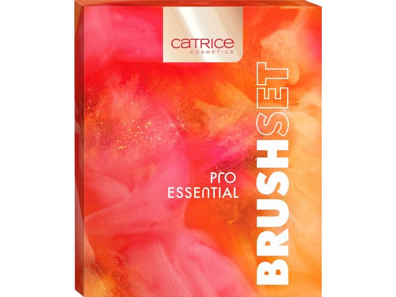 Catrice Geschenkset Brush Set Pro Essential 5-teilig Set mit 5 Pinseln für Gesicht- und Augen-Make-ups
