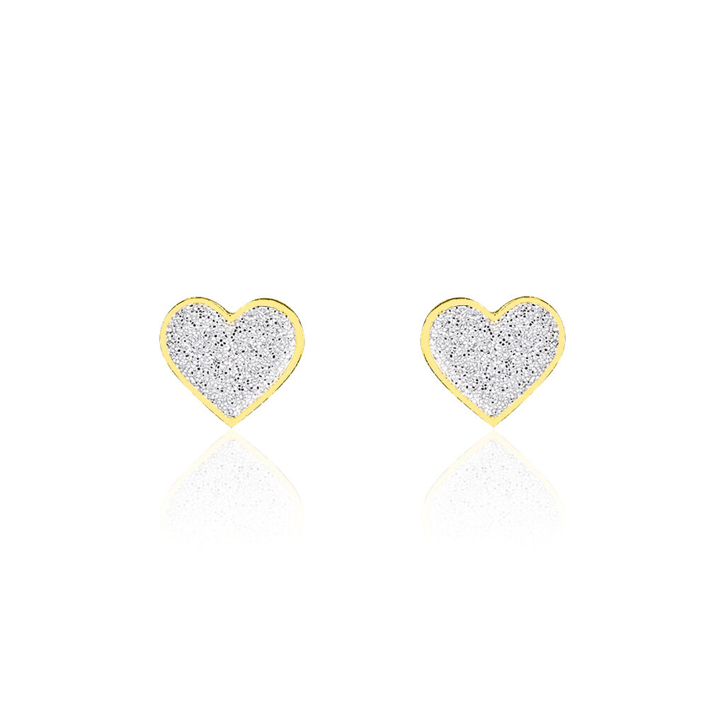 Boucles D'oreilles Puces Marta Or Jaune