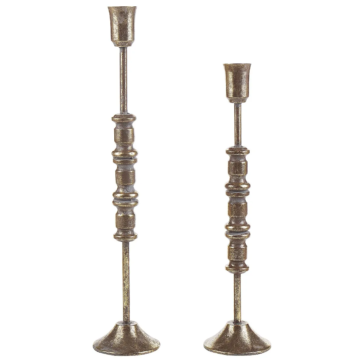 Beliani Bougeoir Salamina - Doré 63/49 cm