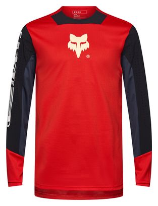 Maillot Manches Longues Fox Defend Elevated Rouge