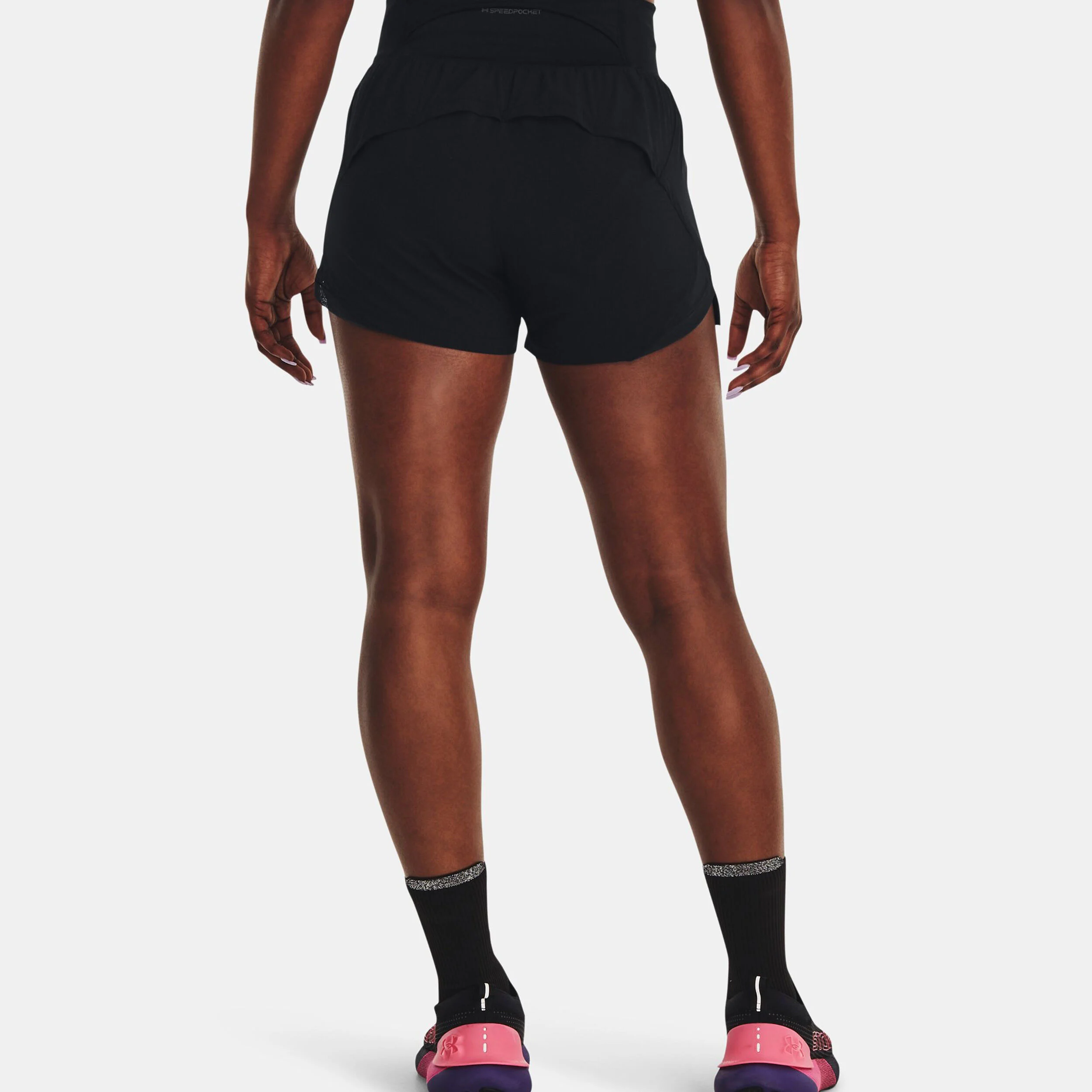 Under Armour Run Stamina 3in Shorts Femmes - Noir
