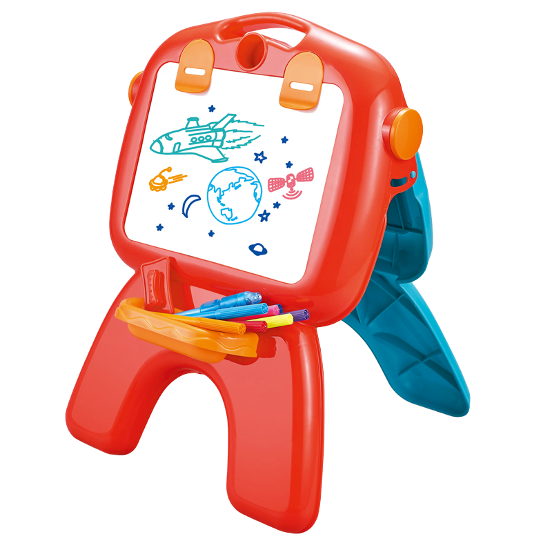 Staffelei Kinder rot
