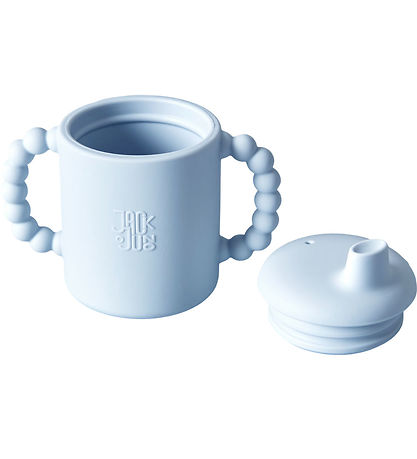 Jack o Juno Trinklernbecher - Silikon - Bubble - Pale Blue