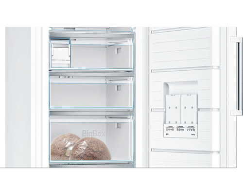 Bosch GSN51AWDV vriezer, afmetingen (B x H x D): 70 x 161 x 78 cm, vriesvak: 290 l