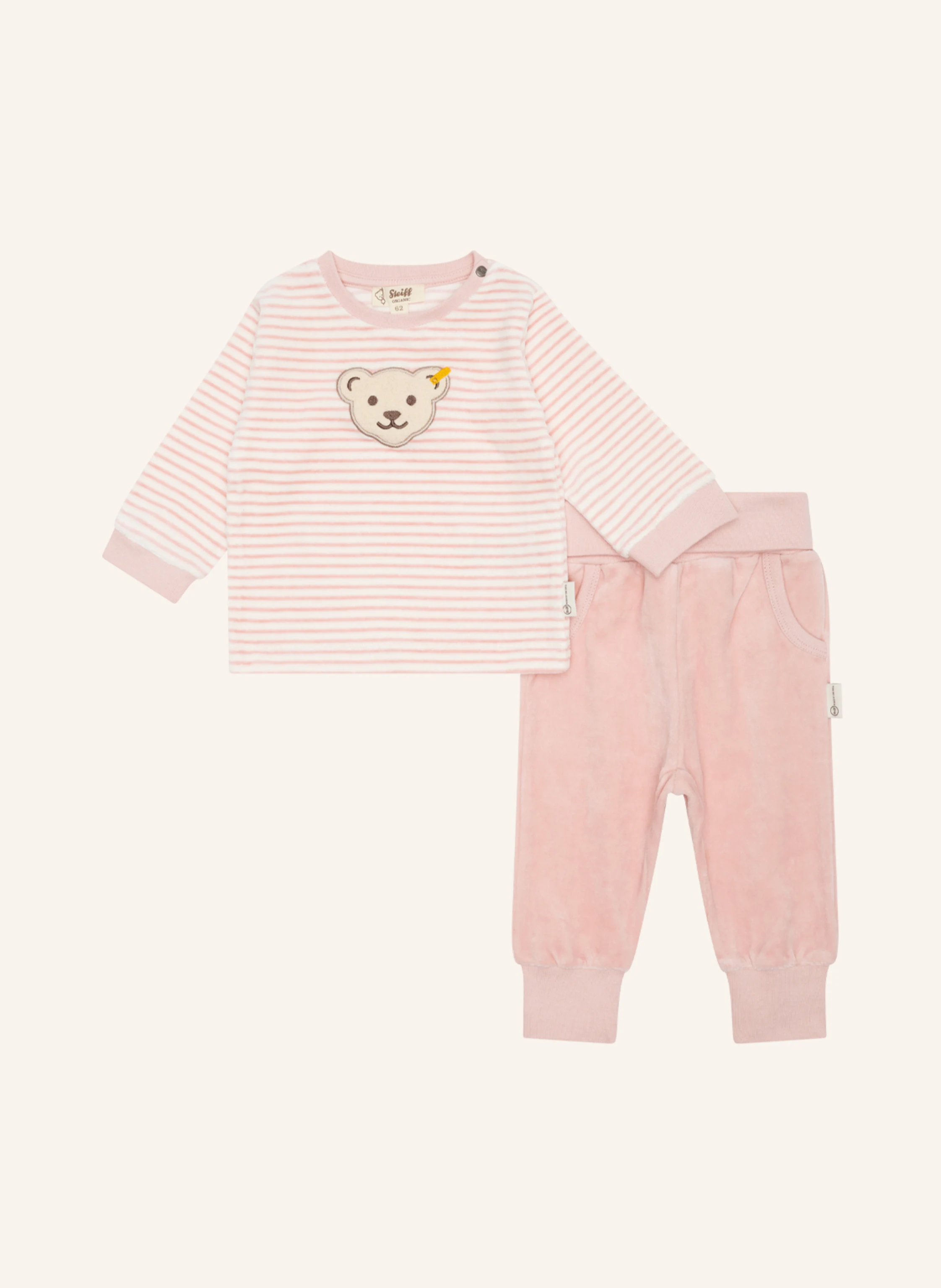 Steiff Set WELLNESS:Hose und Sweatshirt