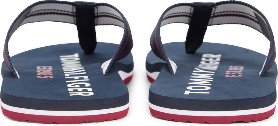 Tommy Hilfiger Heren Slippers Sporty Beach Slipper Blauw