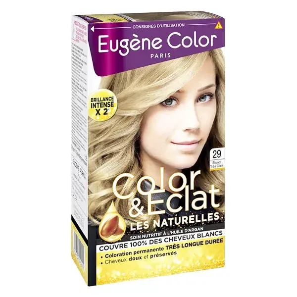 Eugène Color Les Naturelles Creme de Coloração Permanente Nº 29 Loiro Muito Claro