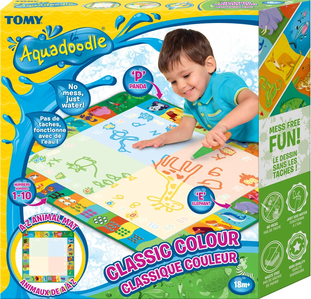 TAPIS AQUADOODLE 4 COULEURS