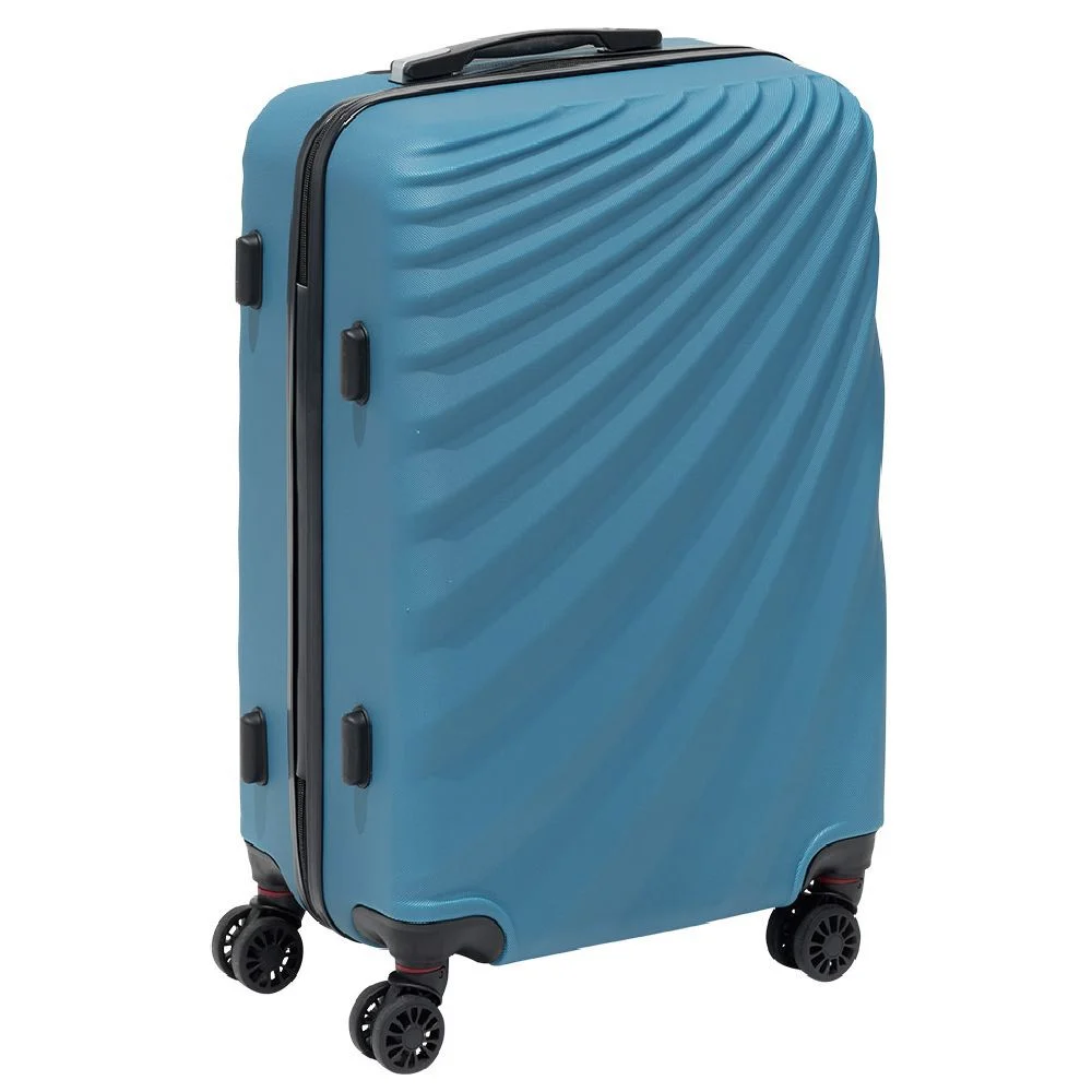 Valise moyenne ABS bleu 60x44x26cm