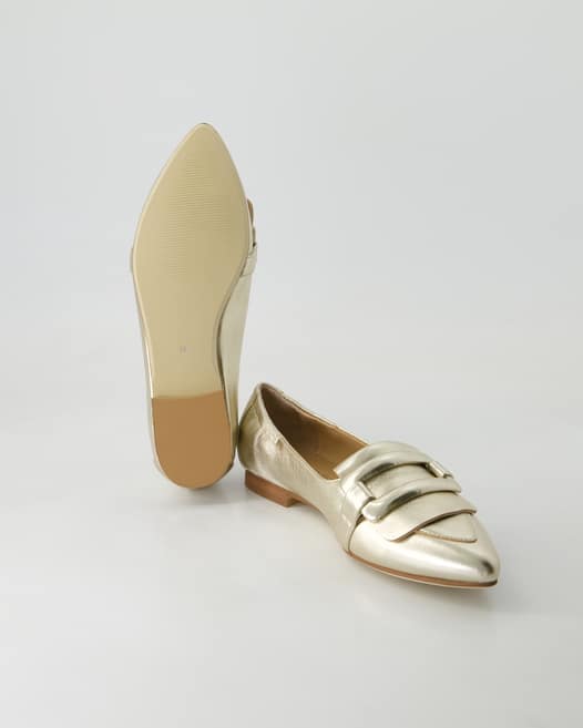 Regarde Le Ciel Jeanine 02 Ballerinas in Gold