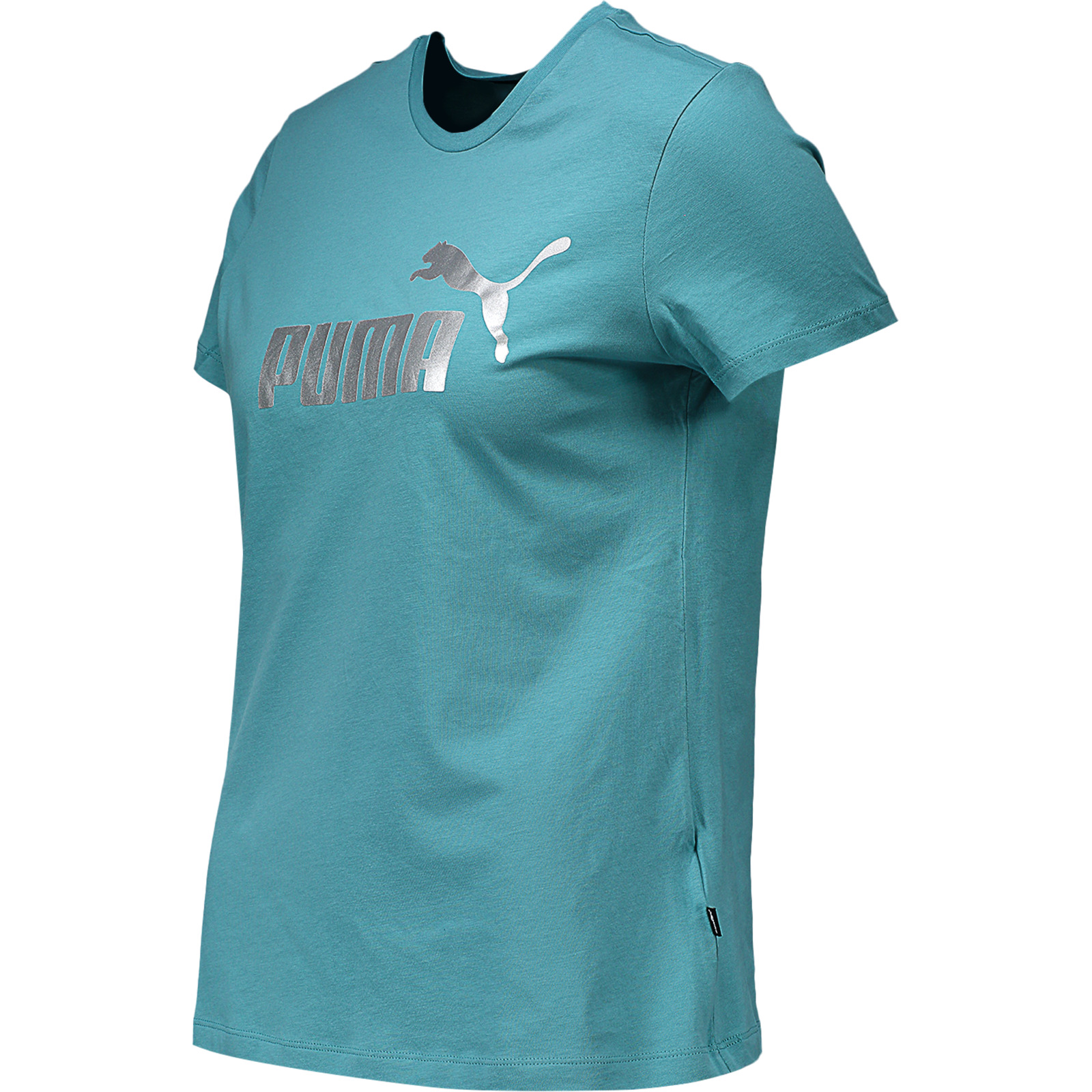 Puma Ess Metal Logo Tee Da, mint, L