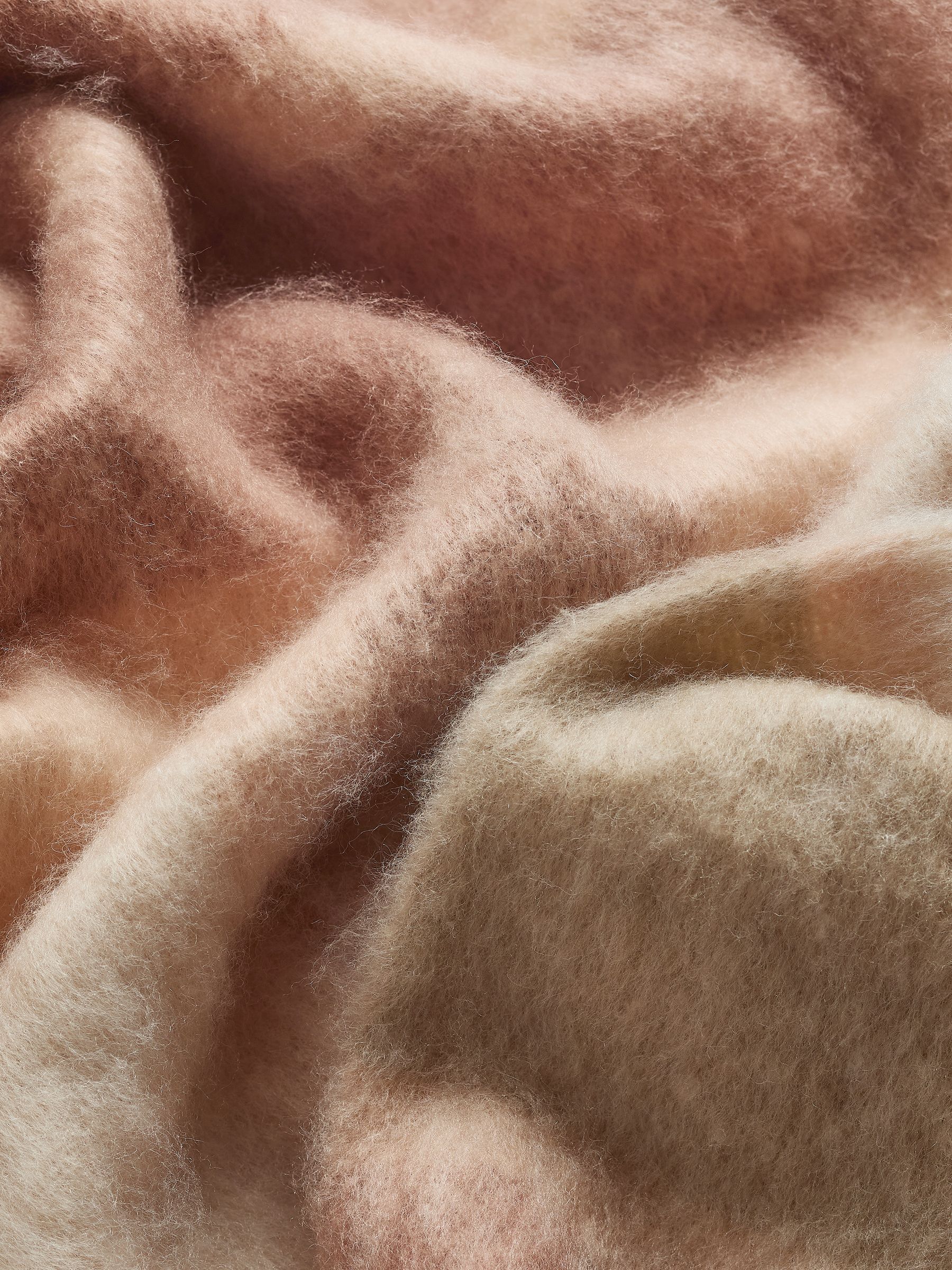 Camel geruit - Lipsy Cosy geborstelde sjaal