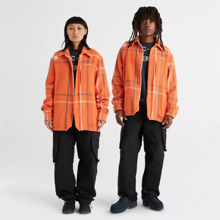 Surchemise Timberland x A-Cold-Wall unisexe en orange