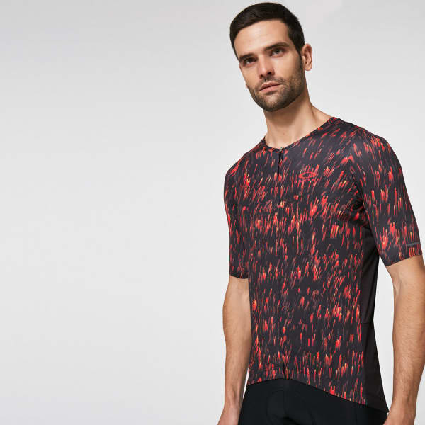 Bons plans textile été OAKLEY ENDURANCE JERSEY 2.0 REDLINE DOTS