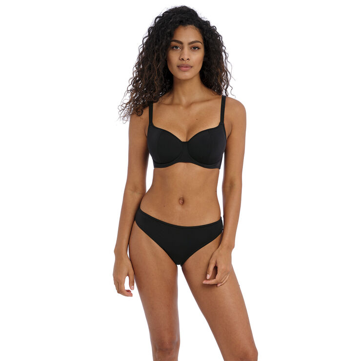 Freya JEWEL COVE UW SWEETHEART BIKINI TOP Plain black