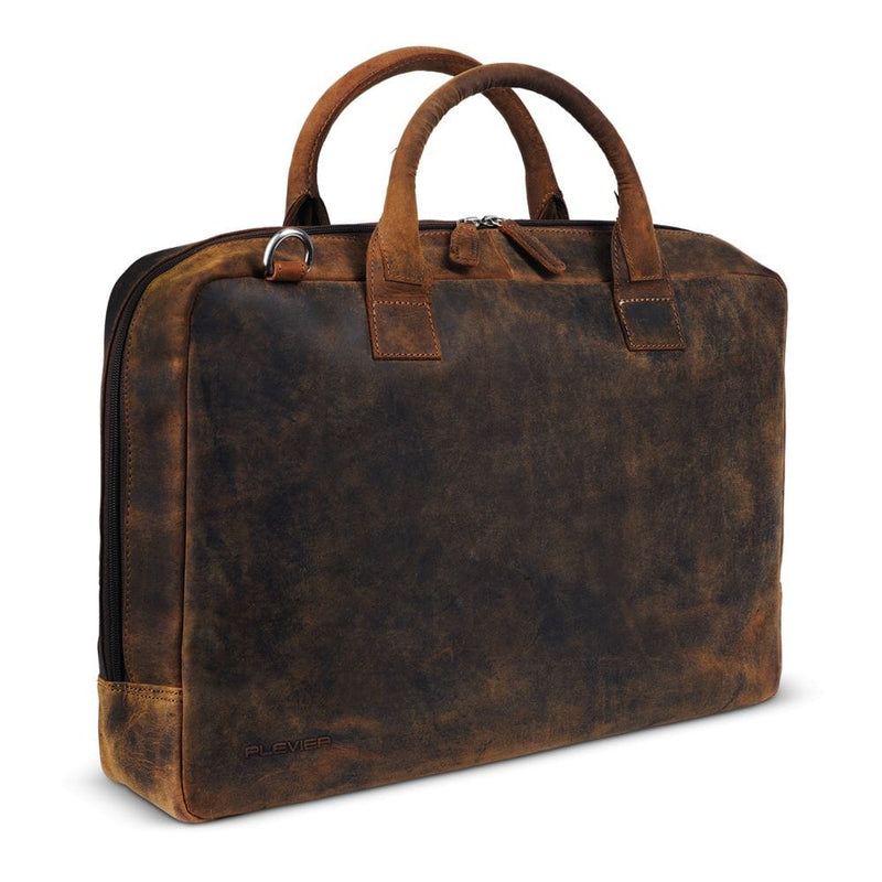 Plevier Alder Laptoptas 17,3 inch Bruin