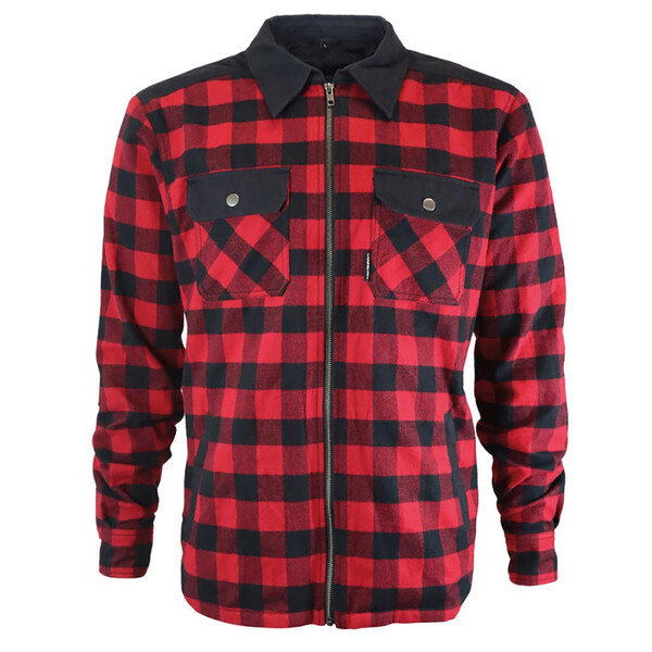 Harisson - Surchemise Ranger Noir / Rouge
