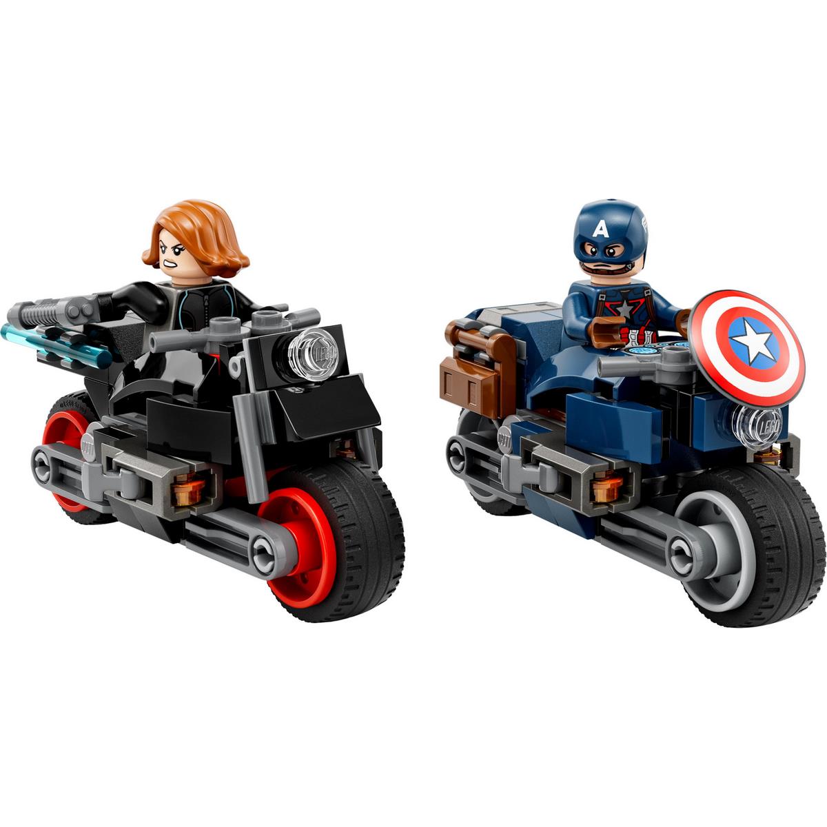 Motos Black Widow et Captain America Lego Marvel 76260