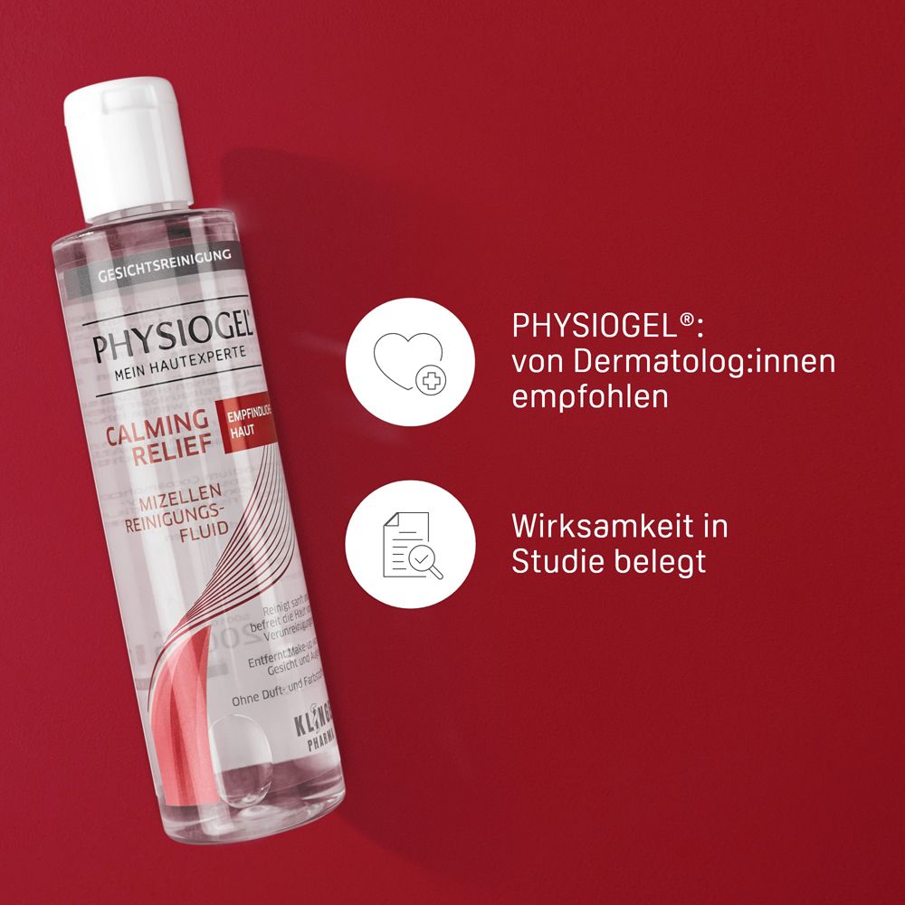 PHYSIOGEL® Calming Relief Mizellen Reinigungsfluid 200ml - empfindliche Haut