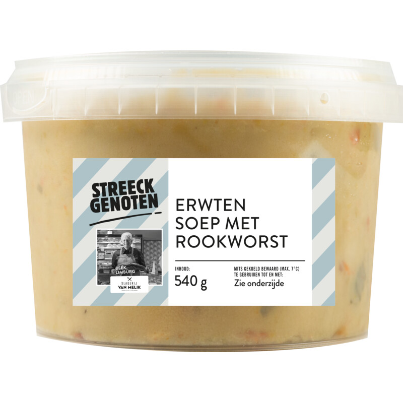 Streeckgenoten Erwtensoep met worst