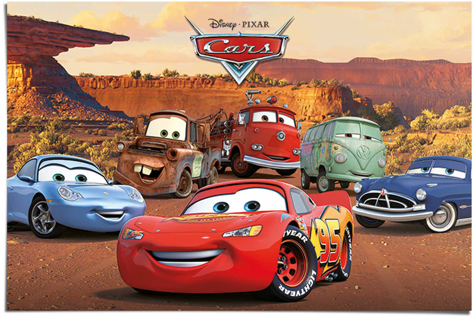 Reinders! Poster »Disney`s Cars Charaktere« 1 Stk. tlg.