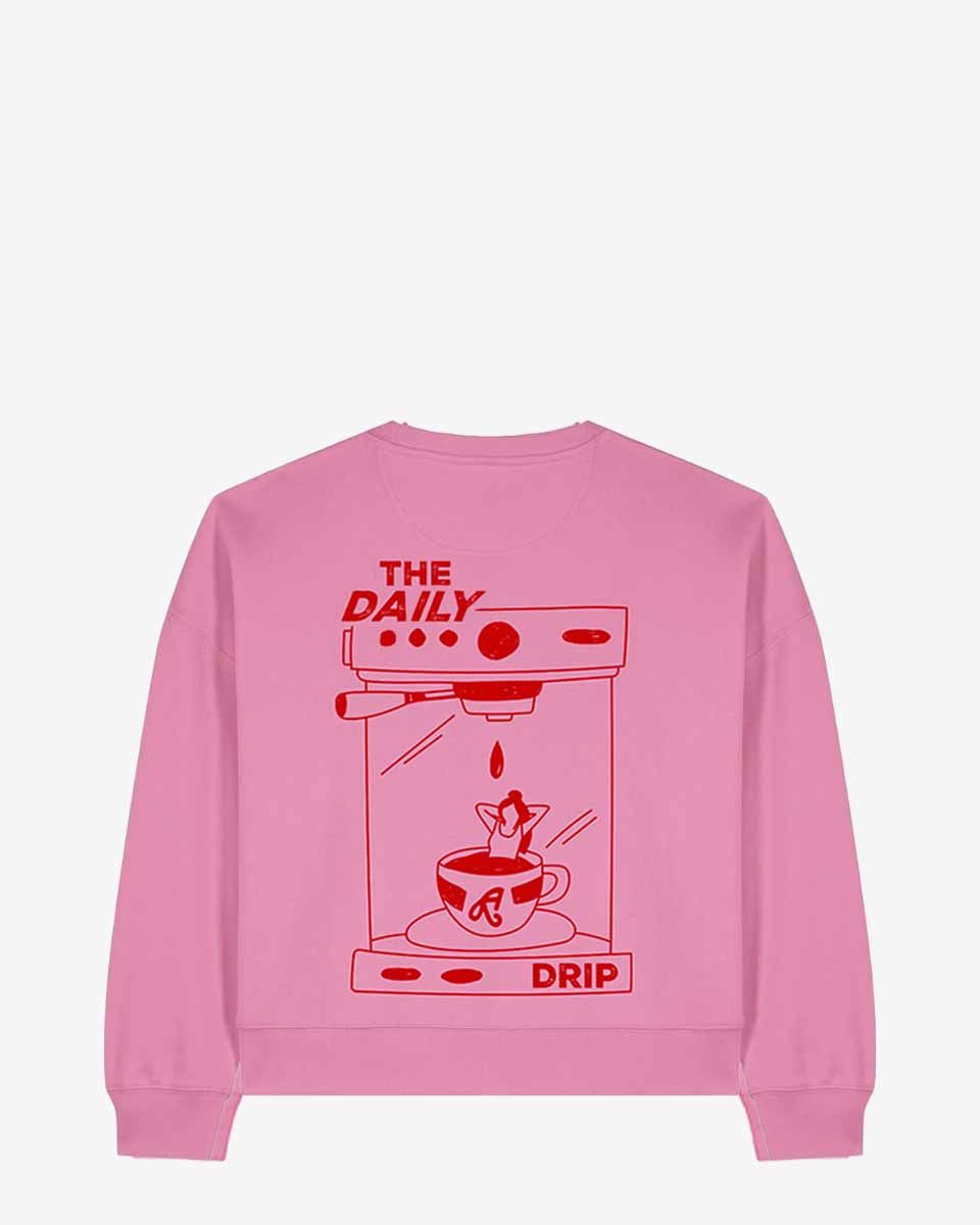 Aquila The Daily Drip Roze Damessweater