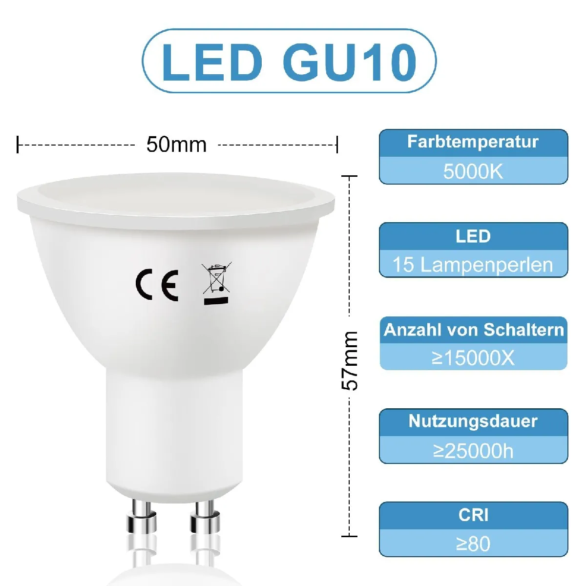 AUTRES TEMPS ZMH LED Bulb Lamp 6W