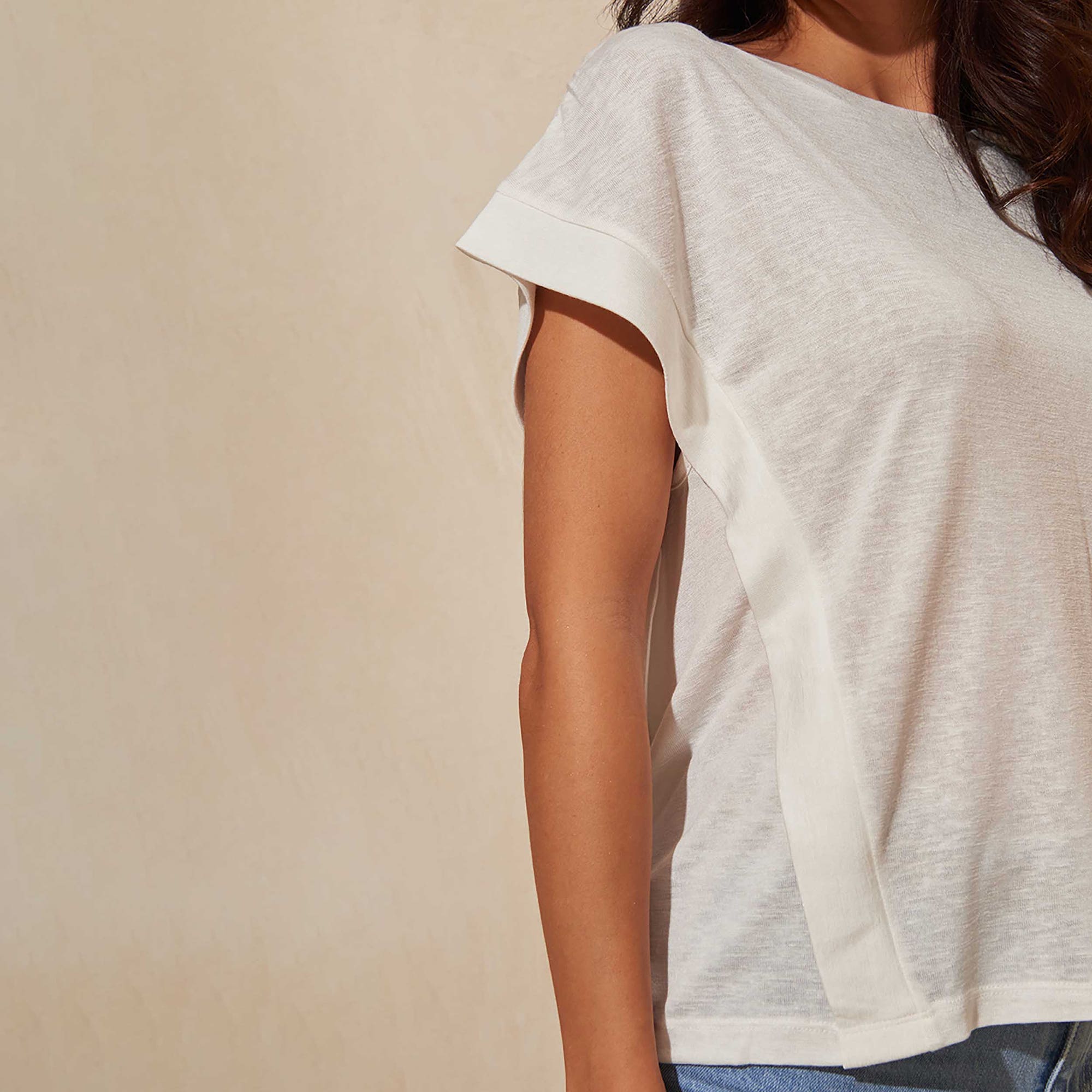 T-shirt Femme blanc