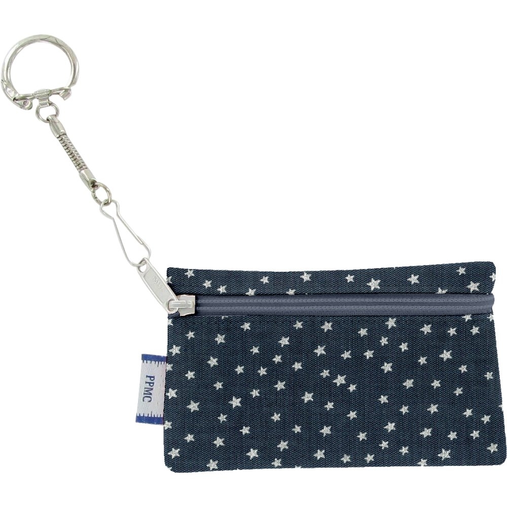 Pochette Porte-Clés Etoile Argent Jean