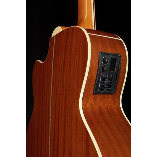 Harley Benton B-35 5-String Akustikbass Natur