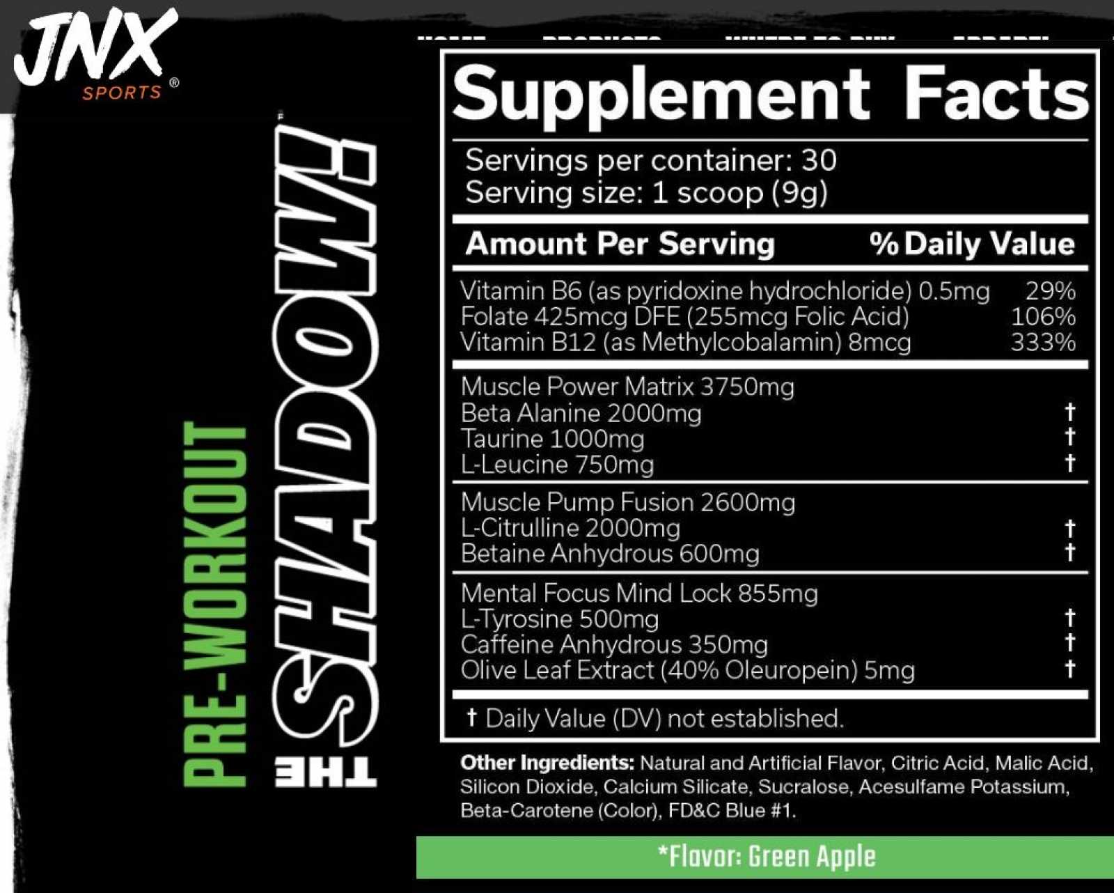 Cobra Labs/JNX Sports The Shadow! 270 g