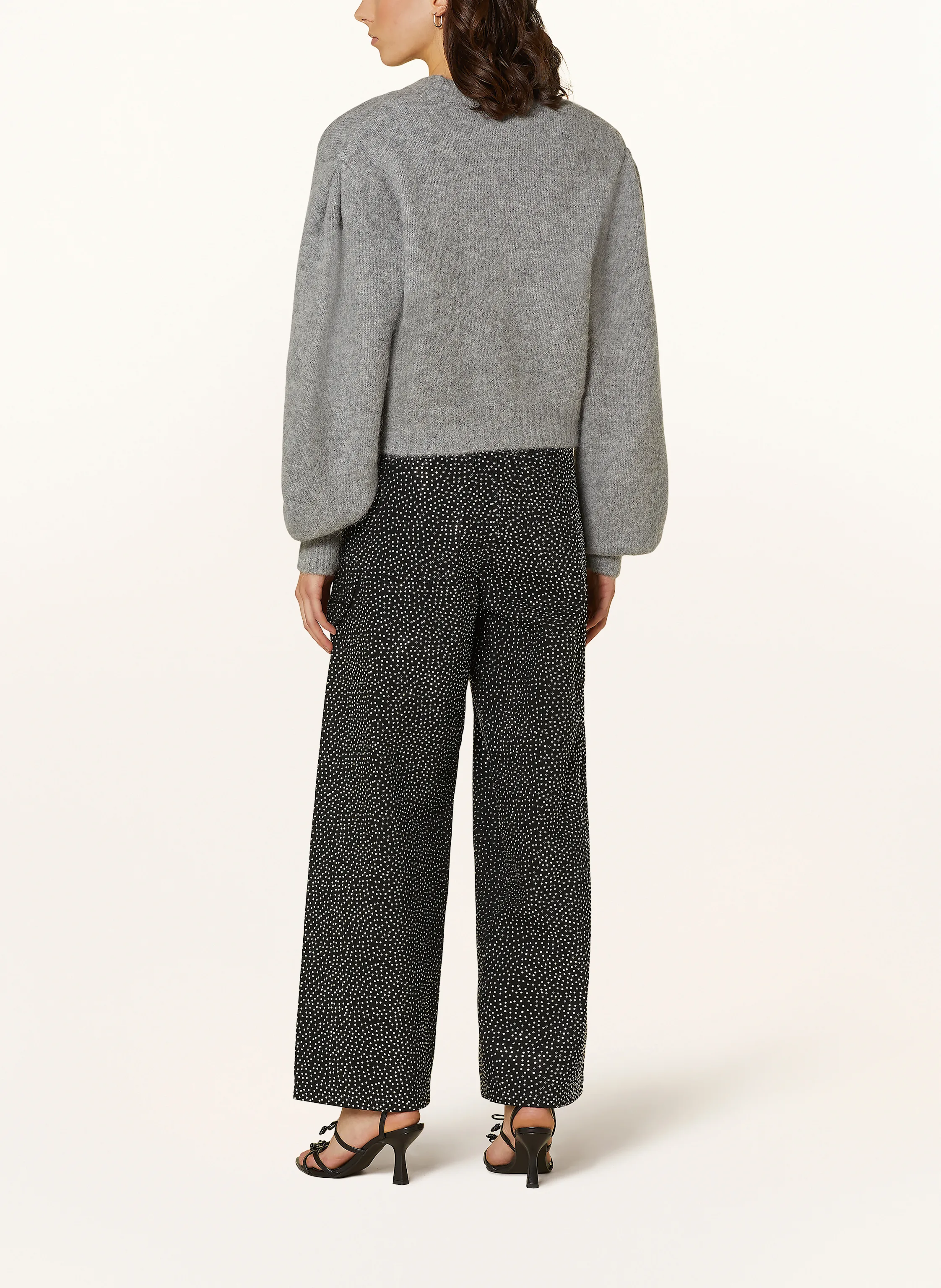 ROTATE Strickjacke mit Alpaka