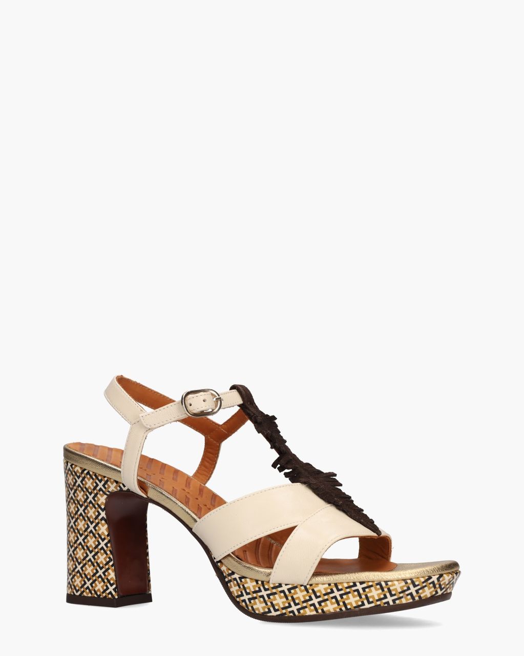 Chie Mihara Kadat Beige/Bruin Damessandalen