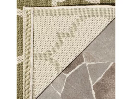 Tapis Green & Beige 122 X 170 cm - Arista