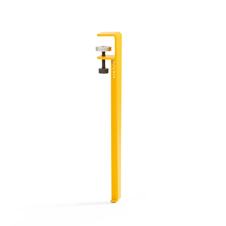 TipToe - Couchtisch- und Bankbein H 43 cm, sonnenblumengelb