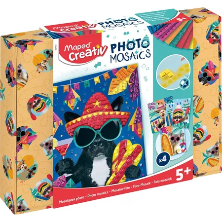 Maped Creativ PHOTO MOSAICS Adventure, Kreativ-und Bastelset