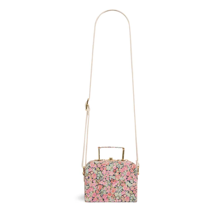 Bonpoint Sac Valisette Fleuri Aimane | Rose