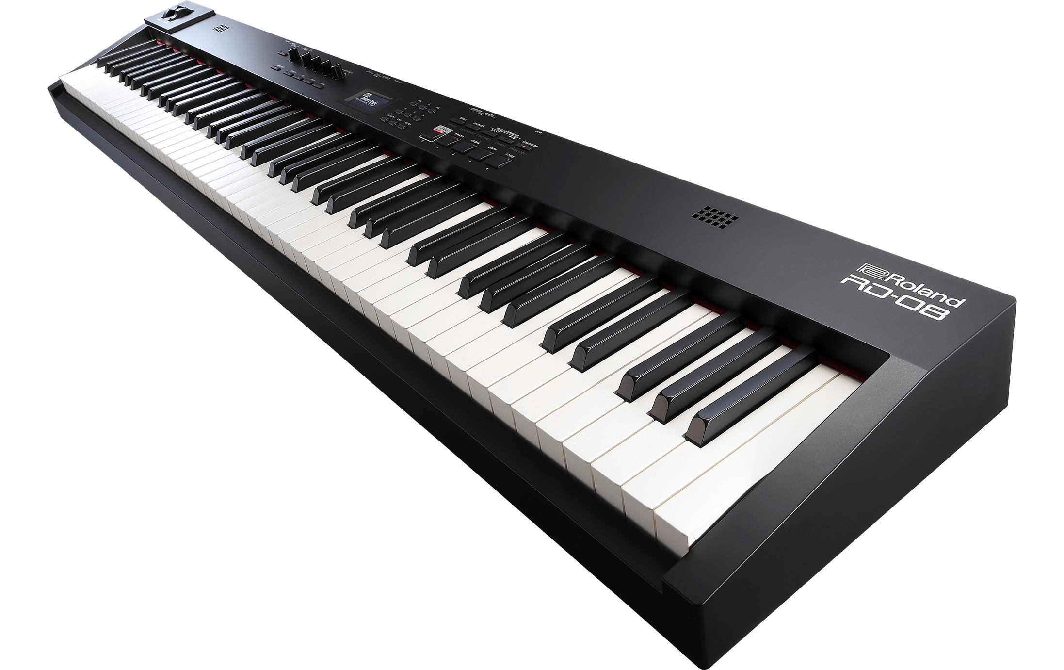E-Piano RD-08<br>Stage Piano mit 88 gewichteten Tasten