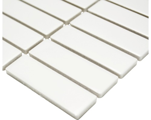 Keramisch mozaïek ST 320 29,1x30 cm wit mat