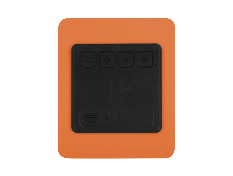 Alarm Clock Funky Vibes Blue Tooth Speaker KA6060OR Bright orange & purple